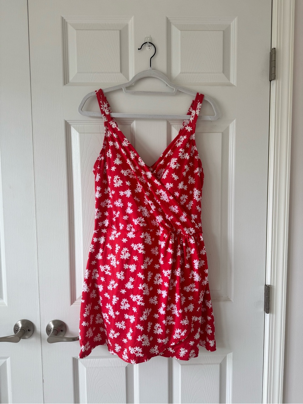 Lands' End Women's Tulip Wrap Mini Swim Dress